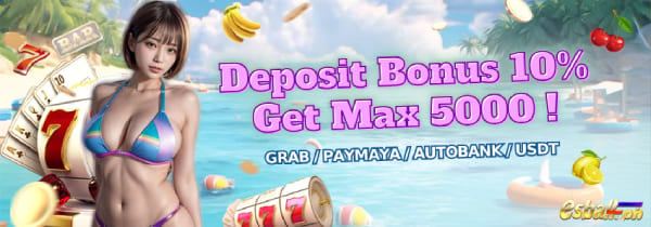 PHP 5000 Top Deposit Bonus Casino: Mag Deposito ng 10% para sa Cashback