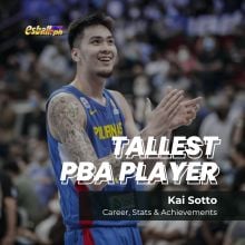 Ang Pinakamatangkad na PBA Player na si Kai Sotto's Career, Stats at Achievements